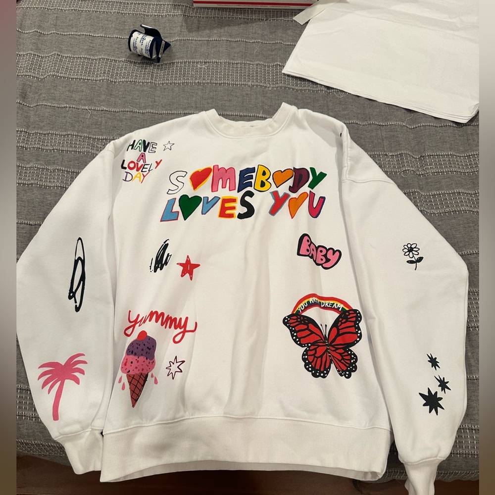 Mayfair x @iscreamcolour Somebody Loves You Crewneck